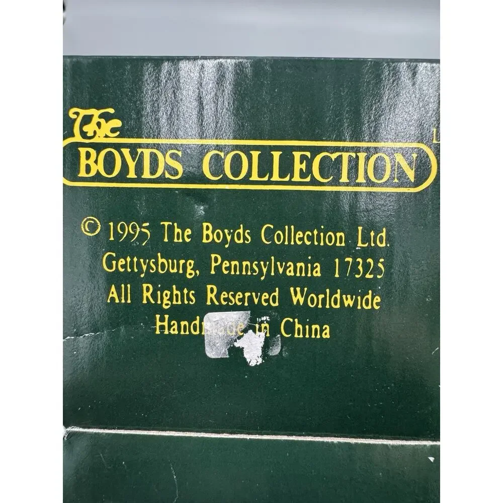 Boyds Bears Huck w/ Mandy Zoe Zack Rollin Along Wagon Figurine 227727
